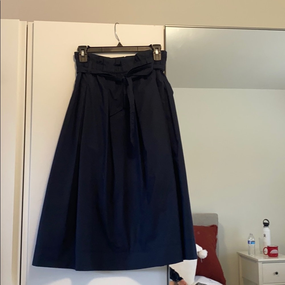 Blue skirt